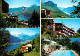 12678155 Amden SG Hotel Kurhaus Bellevue Swimmingpool Panorama Betlis - Other & Unclassified