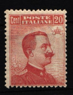 Italien 129 Postfrisch Mit Kopfstehendem Wasserzeichen #IO879 - Sin Clasificación