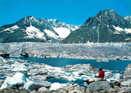 12675945 Maerjelensee Am Grossen Aletschgletscher Geisshorn Olmenhorn Maerjelens - Autres & Non Classés