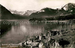 12672245 Sarnen Sarnersee Mit Wetterhorngruppe Und Giswilerstock Berner Alpen Sa - Sonstige & Ohne Zuordnung