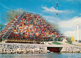 12659485 Exposition Nationale Lausanne 1964 Pyramide Des Drapeaux Exposition Nat - Sonstige & Ohne Zuordnung