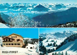 12649145 Rigi Kaltbad Alpenpanorama Winterlandschaft Rigi First Baerenstube Rigi - Other & Unclassified