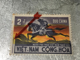 SOUTH VIETNAM Stamps(1971-nguoi Phu Xe-2 Dong) Piled ERROR(printing)-vyre Rare - Vietnam