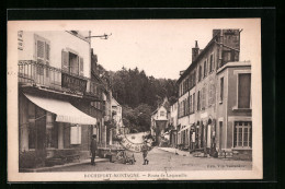 CPA Rochefort-Montagne, Route De Laqueuille  - Autres & Non Classés