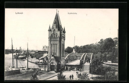 AK Lübeck, Hubbrücke Aus Der Vogelschau  - Lübeck