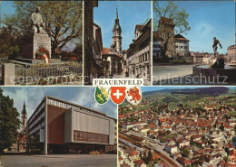 12593085 Frauenfeld Denkmal Kirche Panorama Luftaufnahme Frauenfeld - Autres & Non Classés