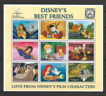 Disney Ghana 1996 Best Friends Sheetlet MNH - Disney