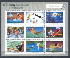 Disney Grenada 1987 Peter Pan Sheetlet MNH - Disney