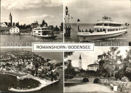 12588335 Romanshorn Bodensee Hafen Faehre Seeparkanlagen Kirche Fliegeraufnahme  - Autres & Non Classés