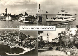 12588335 Romanshorn Bodensee Hafen Faehre Seeparkanlagen Kirche Fliegeraufnahme  - Sonstige & Ohne Zuordnung