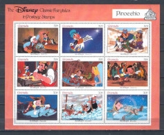 Disney Grenada 1987 Pinocchio Sheetlet MNH - Disney