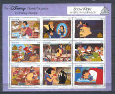 Disney Grenada 1987 Snow White Sheetlet MNH - Disney