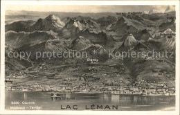 12586275 Clarens Montreux Et Territat Lac Leman Alpes Genfersee Alpen Montreux - Autres & Non Classés
