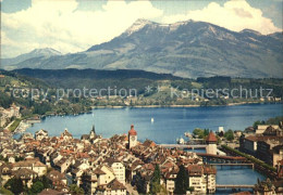 12582965 Luzern LU Mit Rigi Blick Vom Guetsch Luzern - Other & Unclassified