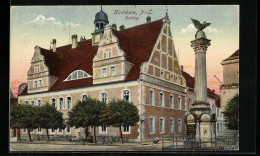 AK Kirchhain, Rathaus, Denkmal  - Other & Unclassified