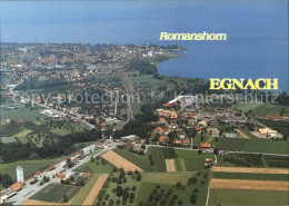 12578055 Egnach Bodensee Mit Romanshorn Fliegeraufnahme Egnach - Altri & Non Classificati