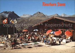 12542995 Davos Dorf GR Rienerhorn Blick Gegen Amselflueh Davos - Sonstige & Ohne Zuordnung