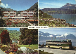 12535815 Gersau Vierwaldstaettersee Hotel Des Alpes Panorama Reisebus Gersau - Otros & Sin Clasificación