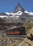 12532025 Gornergratbahn Rotenboden Zermatt Matterhorn  Gornergratbahn - Sonstige & Ohne Zuordnung