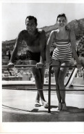 Photo 1957 - Tony MARTIN & Cyd CHARISSE - Mont-Carlos - Pour Les "Polios" - - Célébrités