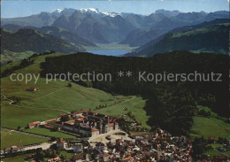 12496325 Einsiedeln SZ Kloster Fliegeraufnahme Einsiedeln - Other & Unclassified