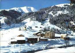 12493715 Frauenkirch GR Mit Hotel Post Und Frauenkirchli Winterpanorama Davos Pl - Sonstige & Ohne Zuordnung