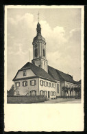 AK Schutterwald B. Offenburg, Blick Auf Die Kirche  - Offenburg