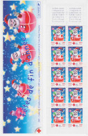 Carnet France Neuf** MNH 2001 Croix-Rouge Française N° 2050 : Fête De Fin D'année Boule Père Noël - Rotes Kreuz