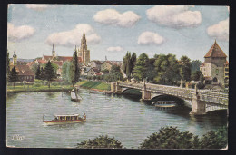 Konstanz Rheinbrücke, "WIRO" Künstlerkarte 2902C - Autres & Non Classés