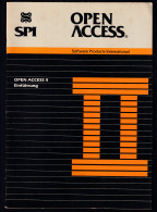 Handbuch SPI OPEN ACCESS II Einführung - Ohne Zuordnung