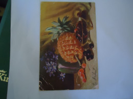 FRANCE     POSTCARDS  FRUITS  1908   FOR MORE PURHASES 10% DISCOUNT - Other & Unclassified