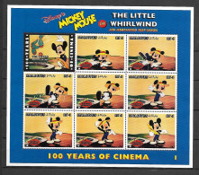 Disney Maldives 1996 The Little Whirlwind Sheetlet #1 MNH - Disney