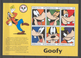 Disney Maldives 1999 Goofy MS MNH - Disney