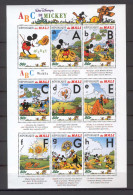 Disney Mali 1996 Mickey ABC Sheetlet #1 MNH - Disney