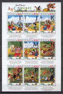 Disney Mali 1996 Mickey ABC Sheetlet #2 MNH - Disney