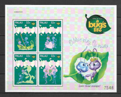 Disney Palau 1998 A Bug's Life Sheetlet #2 MNH - Disney