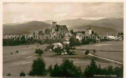 73622610 Weissenstein Regen Panorama Burgruine Bayerischer Wald Weissenstein Reg - Regen