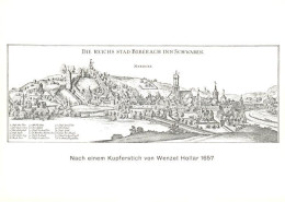 73622548 Biberach Riss Mittelalterliches Staedtebild Kupferstich Biberach Riss - Biberach