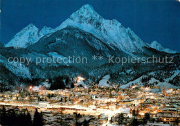 73622544 Mittenwald Bayern Mit Hohe Munde Oefelekopf Wettersteinspitze Und Alpsp - Mittenwald