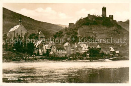 73622362 Beilstein Mosel Panorama Kirche Burgruine Beilstein Mosel - Autres & Non Classés