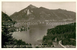 73622355 Walchensee Mit Dorf Walchensee Und Jochberg Walchensee - Autres & Non Classés