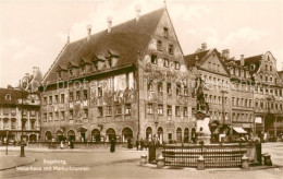 73622346 Augsburg Webrhaus Mit Merkurbrunnen Augsburg - Augsburg