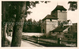 73622339 Noerdlingen Promenadenweg Mit Bergertor Noerdlingen - Nördlingen