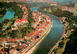 73621880 Burghausen Salzach Fliegeraufnahme Deutschlands L?ngste Burg Burghausen - Burghausen