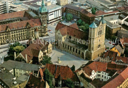 73621868 Braunschweig Fliegeraufnahme Burgplatz Mit Rathaus Braunschweig - Braunschweig