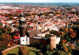 73621858 Wittenberg Lutherstadt Fliegeraufnahme Mit Schlosskirche Wittenberg Lut - Wittenberg