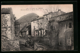 CPA La Font De L`Arbre, Route De Royat Au Puy De Dome  - Royat