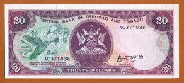 1985 // TRINIDAD AND TOBAGO // CENTRAL BANK // TWENTY DOLLARS // SPL - AU - Trindad & Tobago