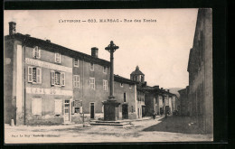 CPA Marsac, Rue Des Ecoles  - Autres & Non Classés