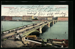 AK St.-Petersbourg, Pont De Liteini, Strassenbahn  - Tranvía